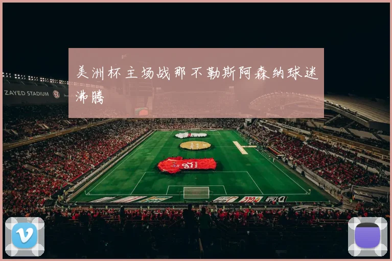 美洲杯主场战那不勒斯阿森纳球迷沸腾