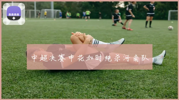 中超决赛申花加时绝杀河南队
